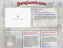Tablet Screenshot of batesbunch.com